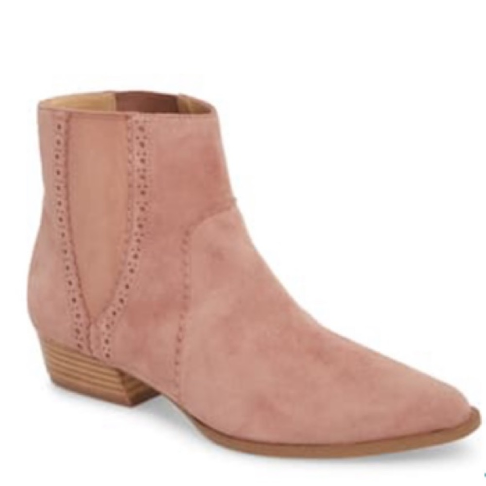 Joe’s Jeans Mica Chelsea Bootie in Rose
